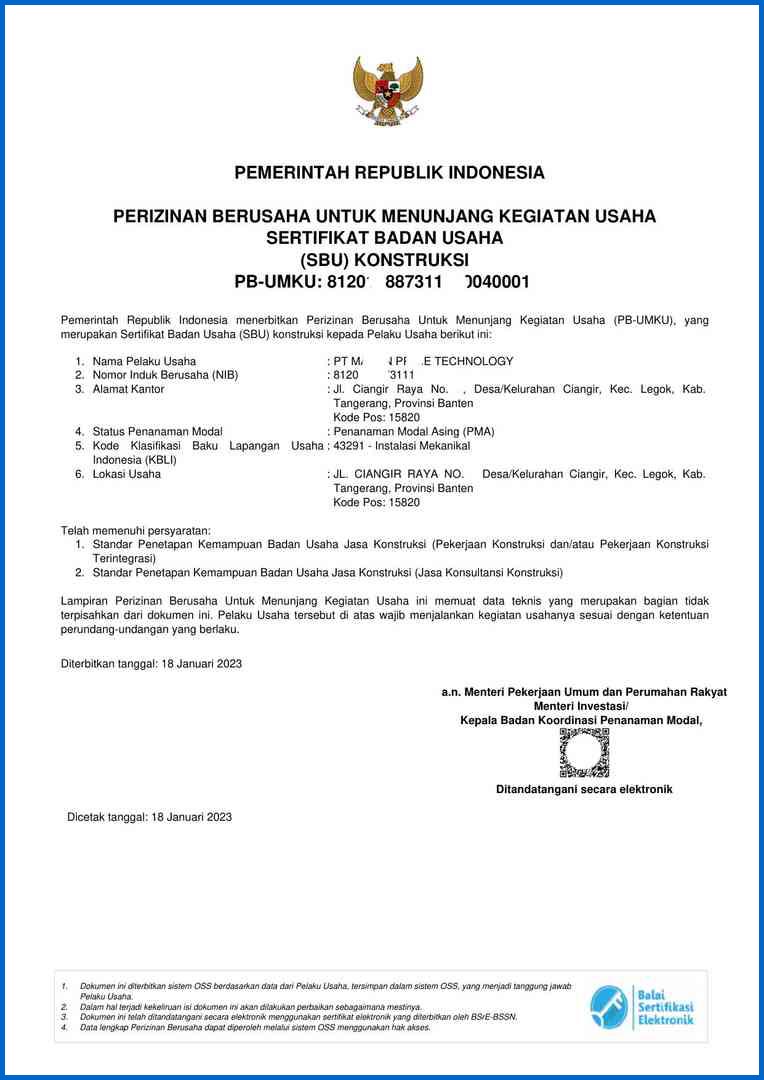 SBU ST009 Konstruksi Bangunan Sipil Fasilitas Olah Raga
